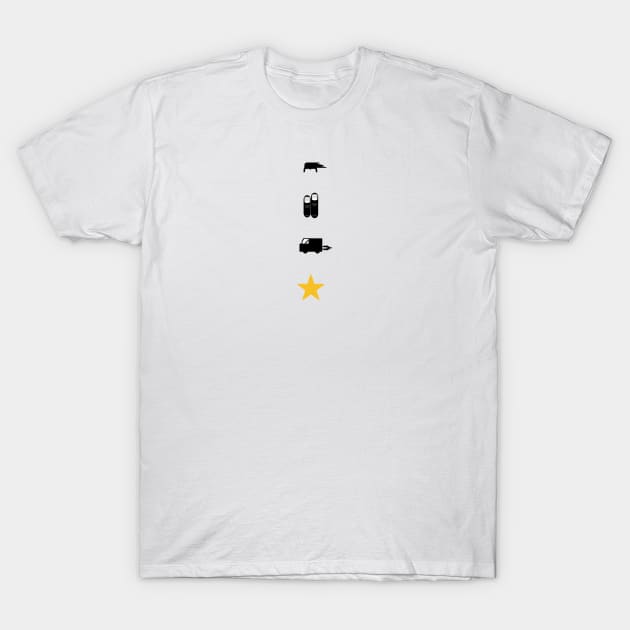 Goldstar L League T-Shirt by EshiPaints